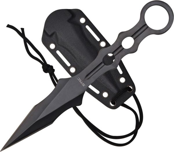 S-TEC Tactical Throwing Knife - Double Edge 440