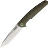 STTS500GN.jpg S-TEC Linerlock Green Folding Knife 14C28N Sandvik Blade