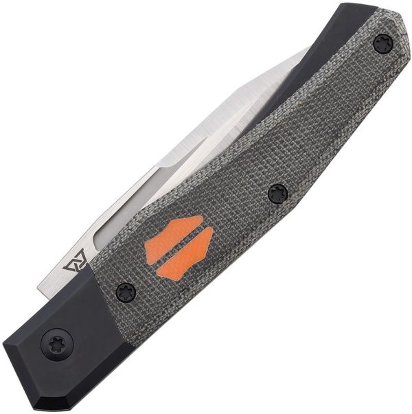 Infidel Slip Joint Blk Micarta