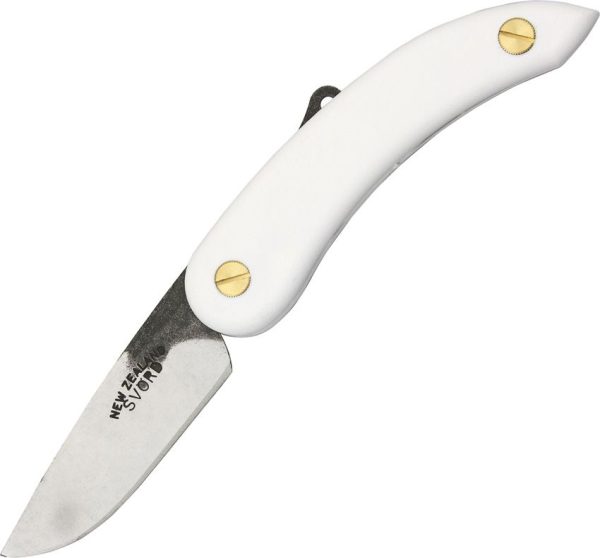 SV140.jpg Svord Peasant White Polypropylene Fixed Blade