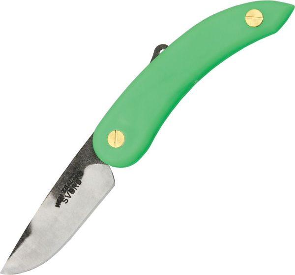 Svord Peasant Green Polypropylene Fixed Blade