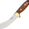 SV677BB.jpg Svord Deluxe Curved Skinner Fixed Blade Knife Mahogany Handle