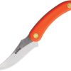 Svord AM Kiwi Fixed Blade 3.5" 15N20 Steel Orange Handle