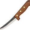 SVB.jpg Svord Boning Knife Fixed Blade Brown Hardwood Full Tang