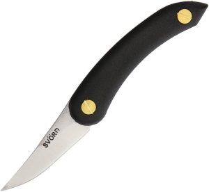 Svord Chip Thwitel Whittler Black Fixed Blade Knife 15N20