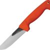 Svord Kiwi General Outdoors Fixed Blade Knife Orange Handle