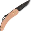 Svord Peasant Micro Copper Folding Knife Carbon Steel EDC
