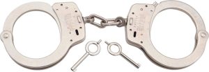 Smith & Wesson Handcuffs - Double Lock Nickel Finish