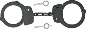 Smith & Wesson Handcuffs - Double Lock Black Nickel