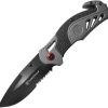 Smith & Wesson Linerlock A/O Gray Folding Knife Assisted Opening