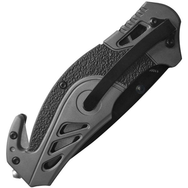 Smith & Wesson Linerlock A/O Gray Folding Knife Assisted Opening