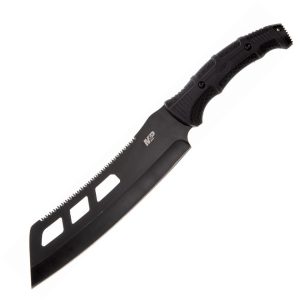 Smith & Wesson M&P Cleaver Machete 10" Fixed Blade Sawback