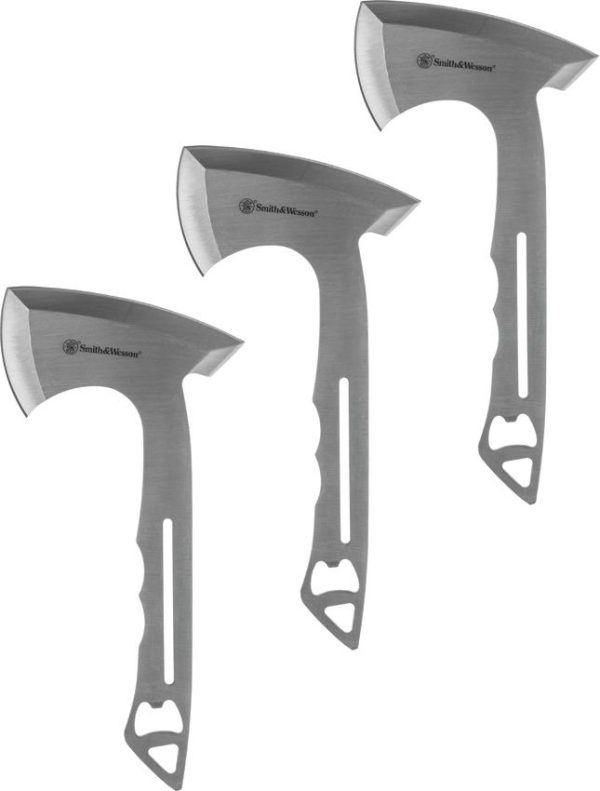 Smith & Wesson Hawkeye Throwing Axe Set 3-Piece Stainless