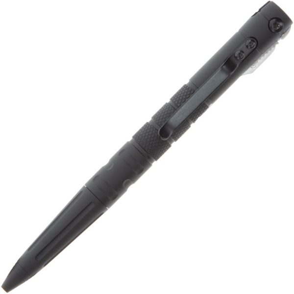 Smith & Wesson Folding Pen Knife Tanto Blade Black Aluminum