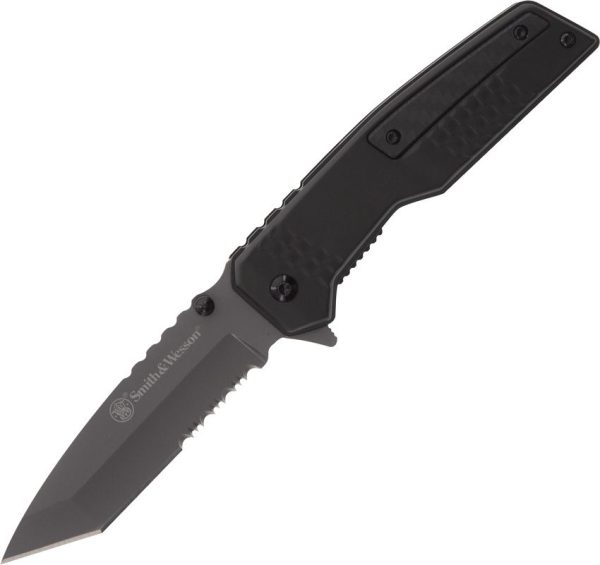 Smith & Wesson Special Ops Linerlock Serrated Knife