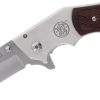 Smith & Wesson Revolver Framelock Folding Knife 3" Stainless