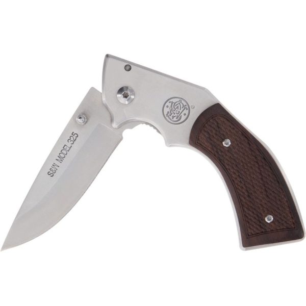 Smith & Wesson Revolver Framelock Folding Knife 3" Stainless