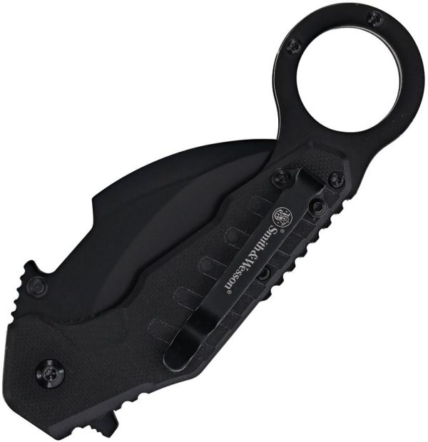 Smith & Wesson Extreme Ops Karambit Folding Knife Assisted Opening