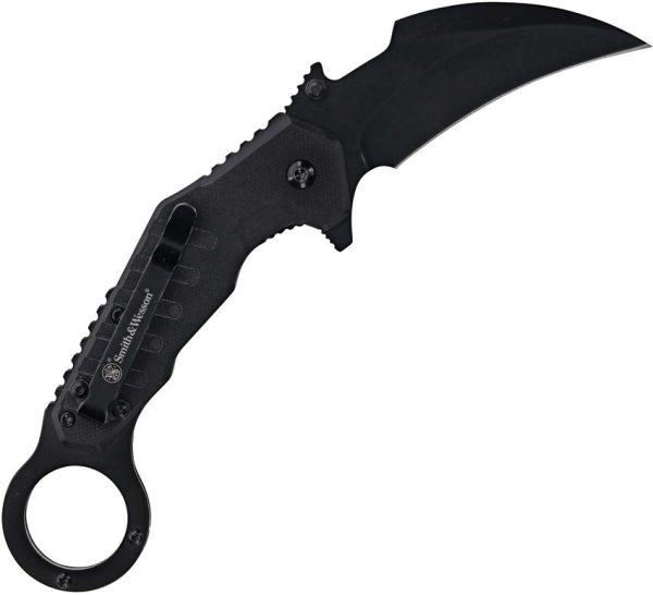 Smith & Wesson Extreme Ops Karambit Folding Knife Assisted Opening