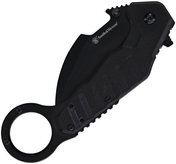 Smith & Wesson Extreme Ops Karambit Folding Knife Assisted Opening