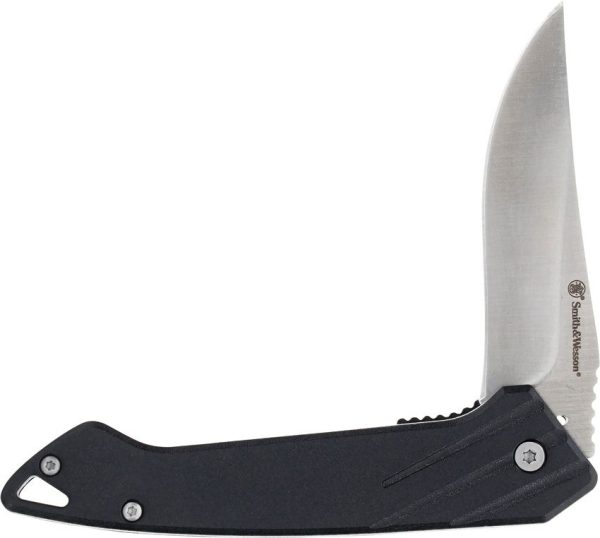Smith & Wesson Black Ops Recurve Linerlock - Black