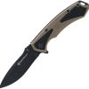 Smith & Wesson Extreme Ops Linerlock A/O - Black/Brown
