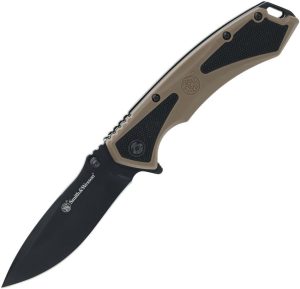 Smith & Wesson Extreme Ops Linerlock A/O - Black/Brown
