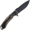Smith & Wesson Extreme Ops Linerlock A/O - Black/Brown