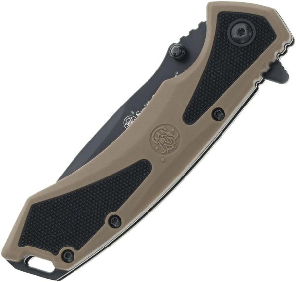 Smith & Wesson Extreme Ops Linerlock A/O - Black/Brown