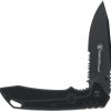 Smith & Wesson Special Ops Linerlock Serrated - Black