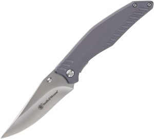 Smith & Wesson Black Ops Linerlock - Gray Aluminum