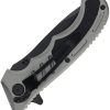 Smith & Wesson Extreme Ops Linerlock Gray Serrated