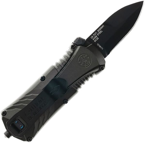Smith & Wesson MP Compact OTF Automatic Knife Gray AUS-8