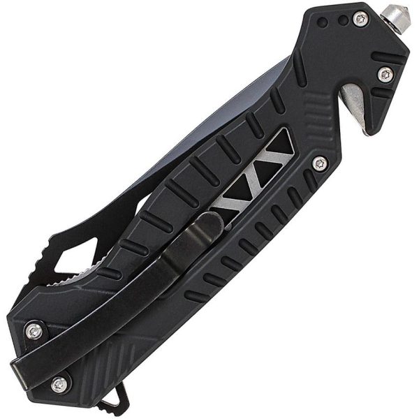 Smith & Wesson Rescue Linerlock Blue Drop Point