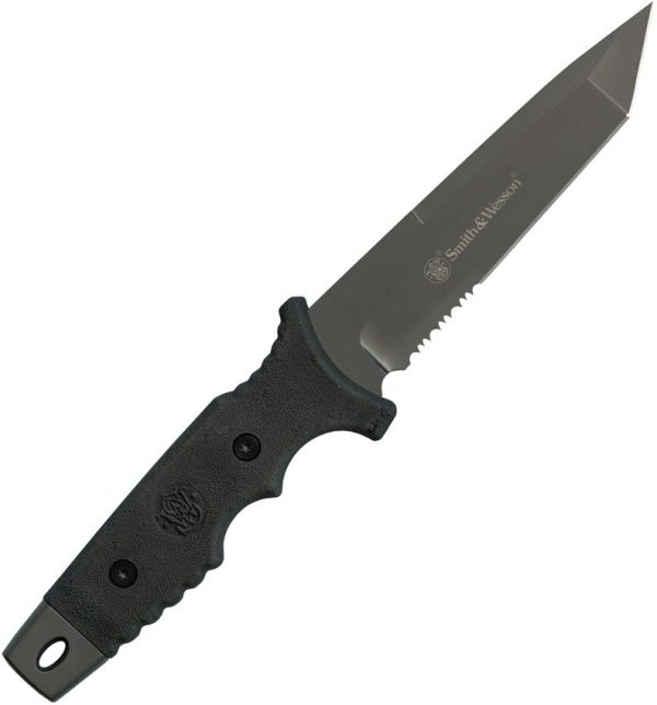 Smith & Wesson Tactical Tanto Fixed Blade 9Cr17 Steel Black