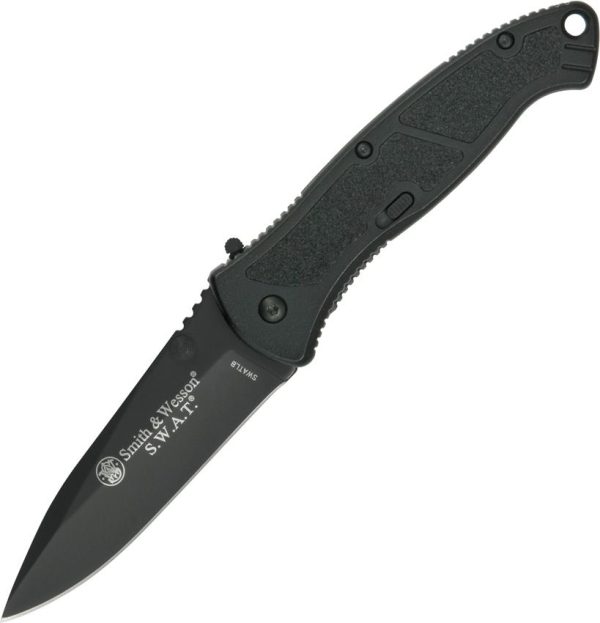 Smith & Wesson Large Black SWAT Assisted Folding Knife