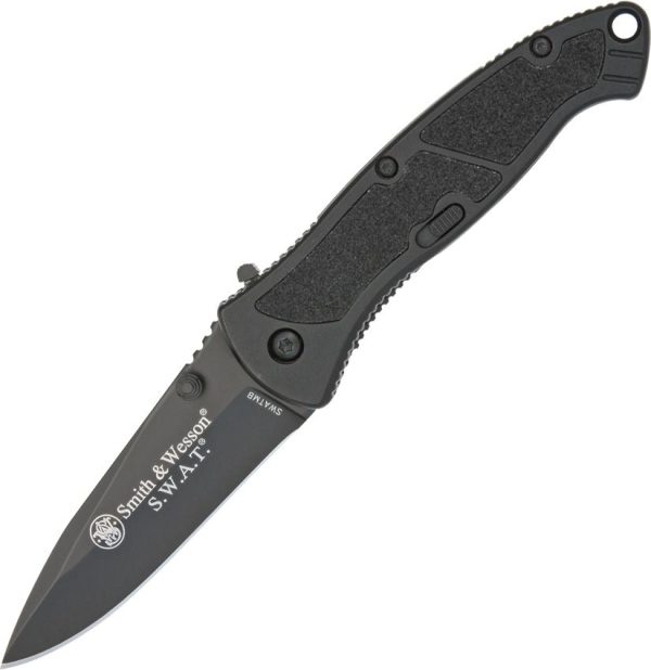 Smith & Wesson Black SWAT Assisted Folding Knife Linerlock