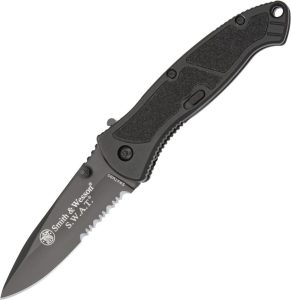 Smith & Wesson Black SWAT Assisted Opening Folding Knife
