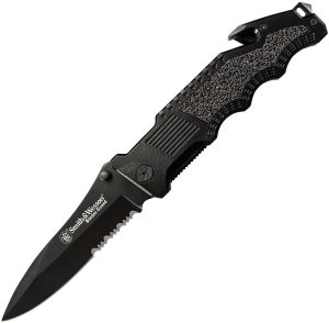 SWBG1S.jpg Smith & Wesson Border Guard Folding Knife 4.25" Blade Black