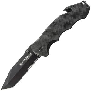 SWBG6TS.jpg Smith & Wesson Border Guard II Folding Knife 4.25" Tanto Blade