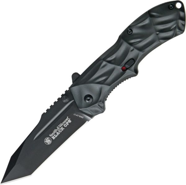 Smith & Wesson Black Ops Linerlock Folding Knife 4034 Steel