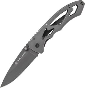 SWCK400L.jpg Smith & Wesson Framelock Large Titanium Folding Knife