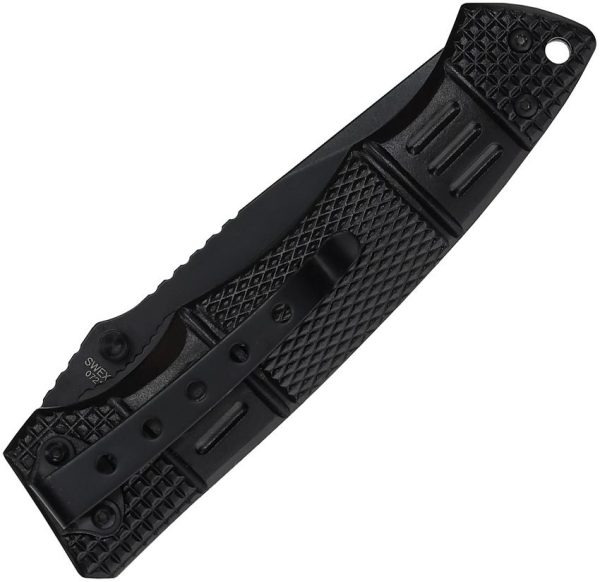 Smith & Wesson Extreme Ops Linerlock Black Oxide Blade
