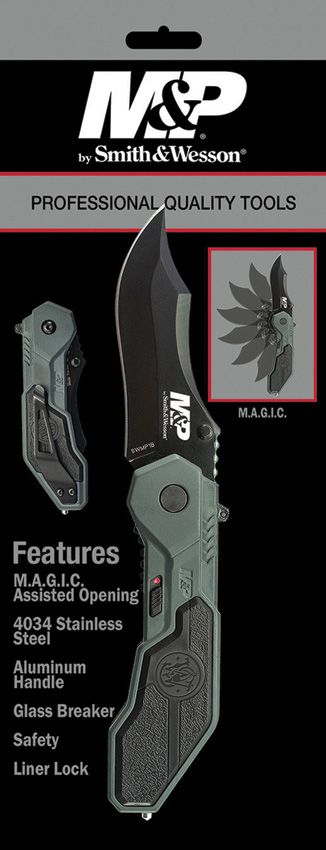 Smith & Wesson Linerlock A/O Assisted Black