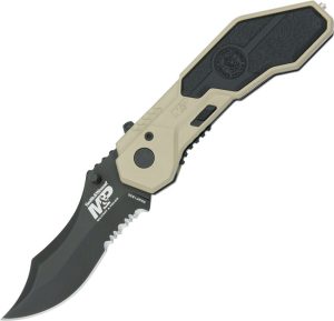 Smith & Wesson M&P Linerlock Folding Knife 4034 Stainless Tactical