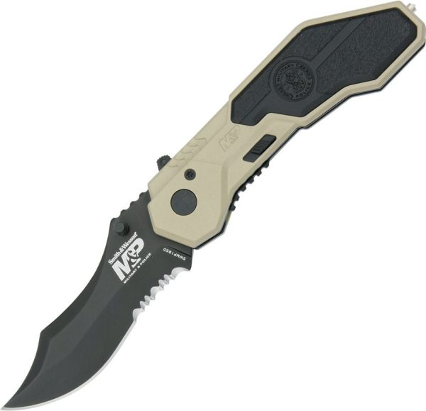 Smith & Wesson M&P Linerlock Folding Knife 4034 Stainless Tactical