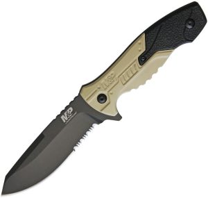 Smith & Wesson M&P Fixed Blade Knife 4" Serrated Stainless Steel