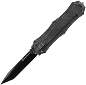 Smith & Wesson OTF Assist Black Tanto Folding Knife AUS-8