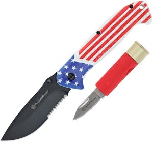 Smith & Wesson Americas Heroes Gift Set Folding Knife