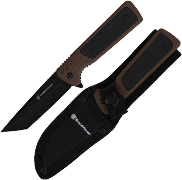 Smith & Wesson 1911 Fixed and Folder Combo Tanto